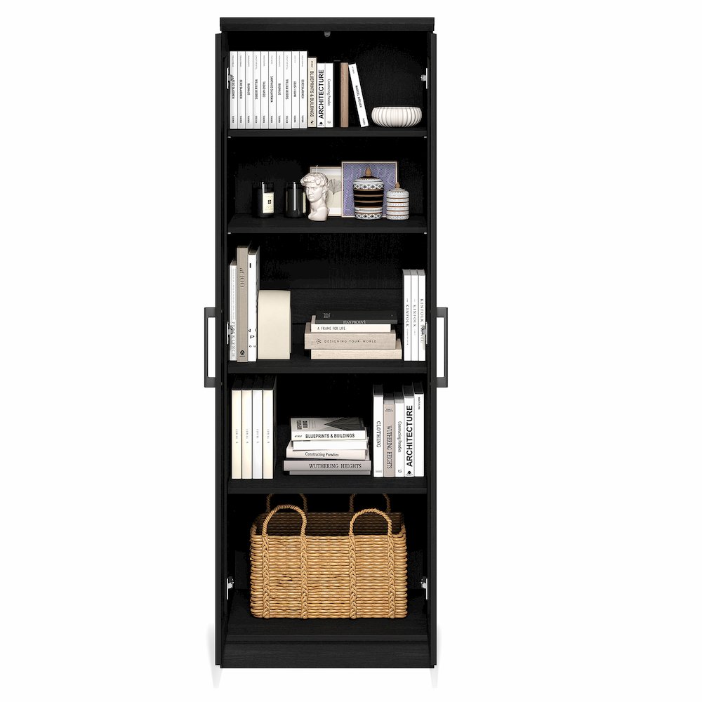ROBIN Storage Cabinet, 5-Tier Pantry Cabinet with Adjustable Shelves. Picture 4