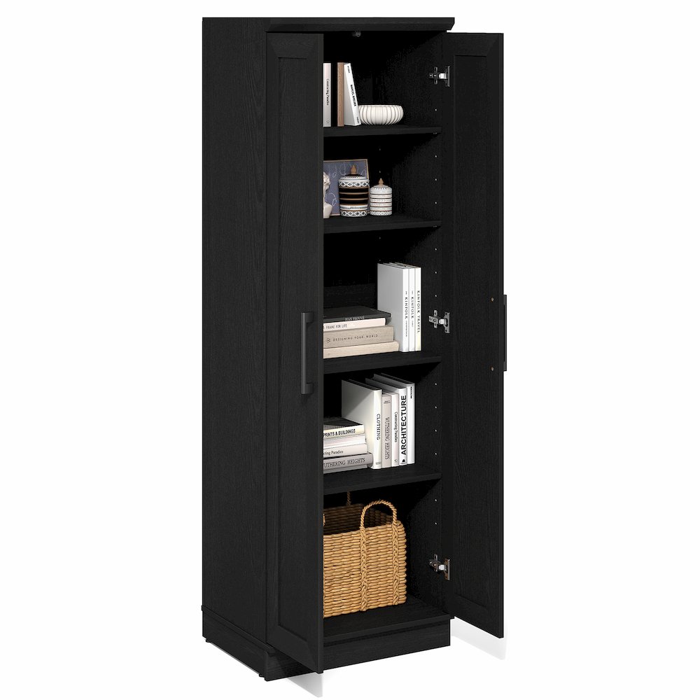 ROBIN Storage Cabinet, 5-Tier Pantry Cabinet with Adjustable Shelves. Picture 8