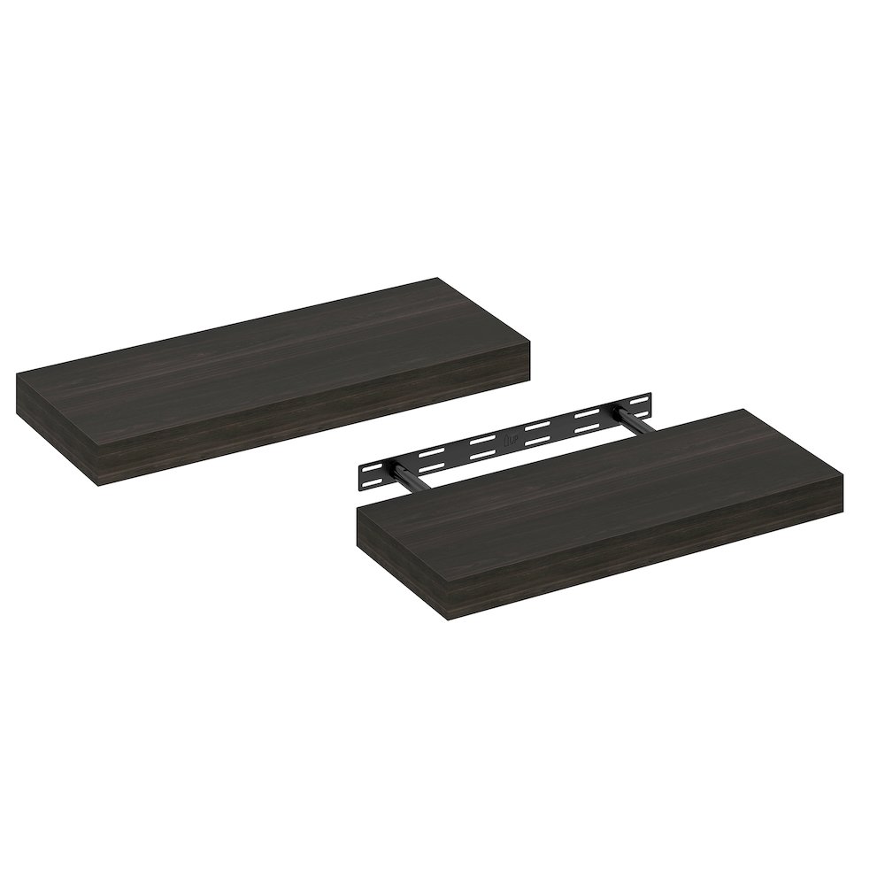 TANNA Floating Shelves for Wall Set of 2, 9 x 24 Wall Shelf. Picture 1