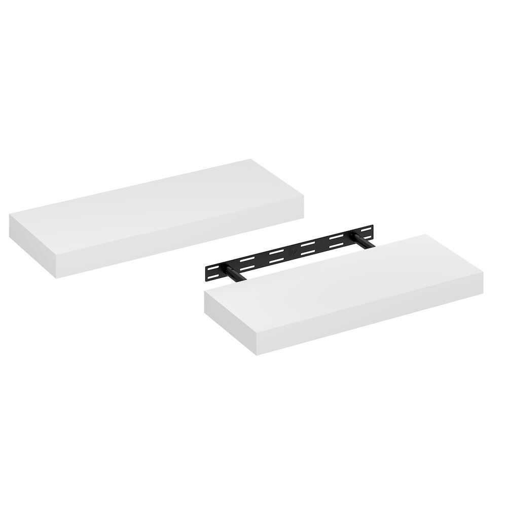 TANNA Floating Shelves for Wall Set of 2, 9 x 24 Wall Shelf. Picture 1
