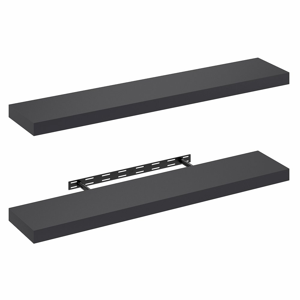 TANNA Floating Shelves for Wall Set of 2, 9 x 47 Wall Shelf. Picture 1