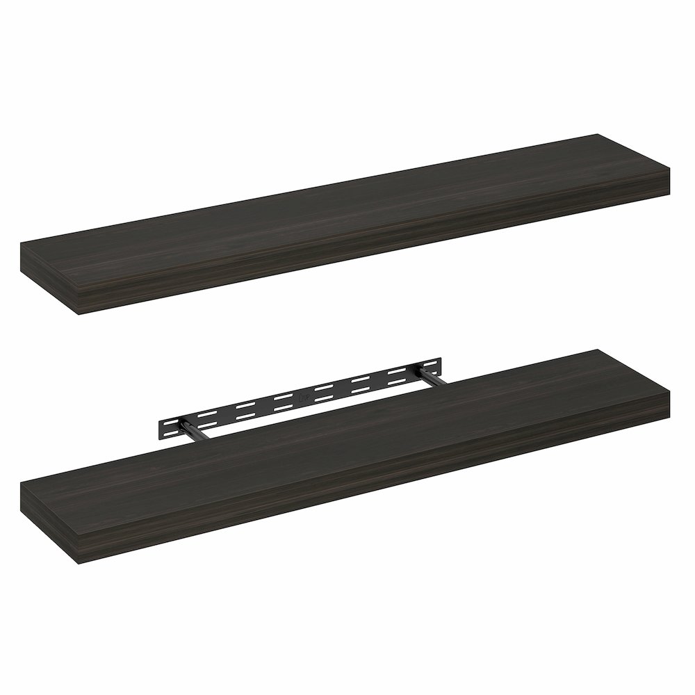 TANNA Floating Shelves for Wall Set of 2, 9 x 47 Wall Shelf. Picture 1