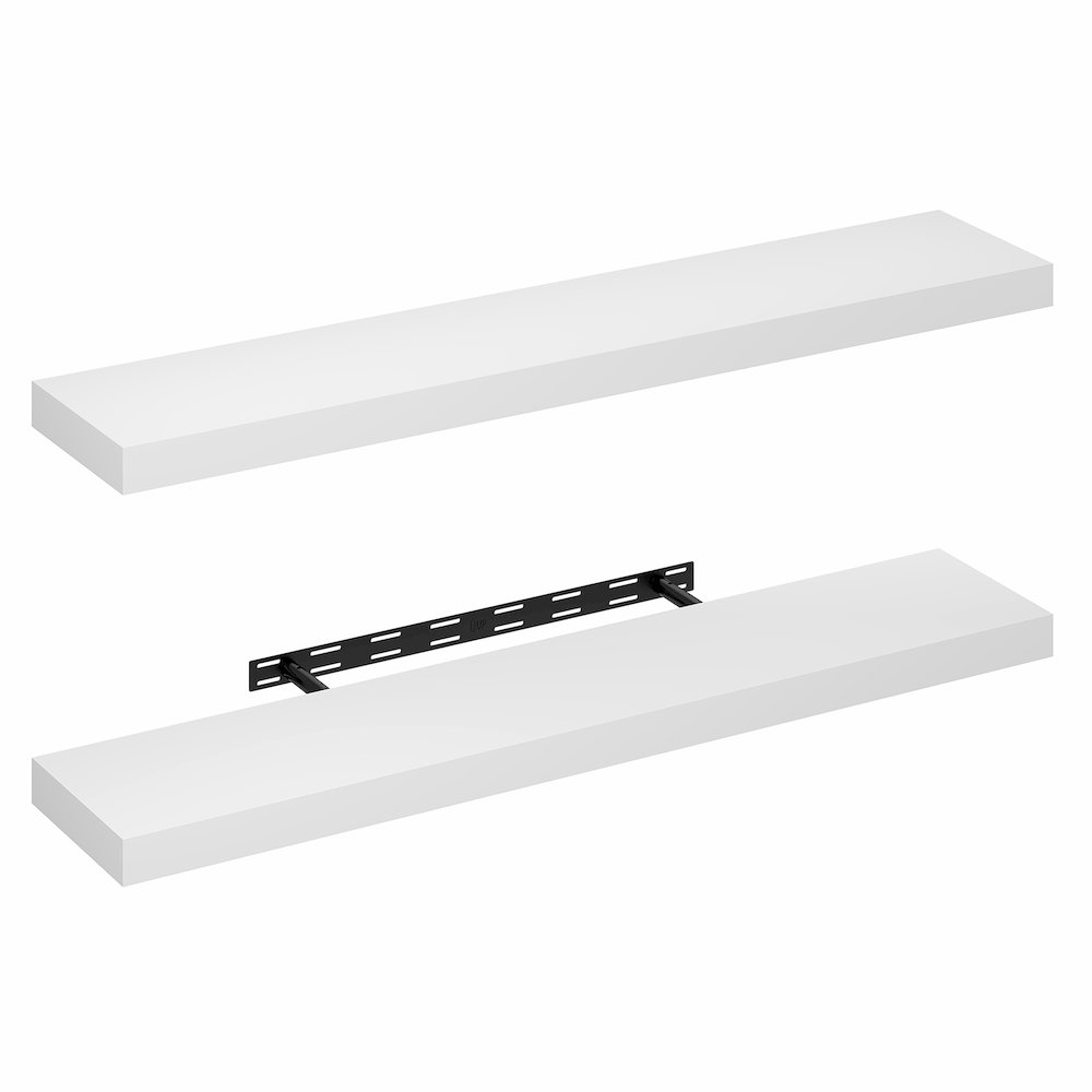 TANNA Floating Shelves for Wall Set of 2, 9 x 47 Wall Shelf. Picture 1