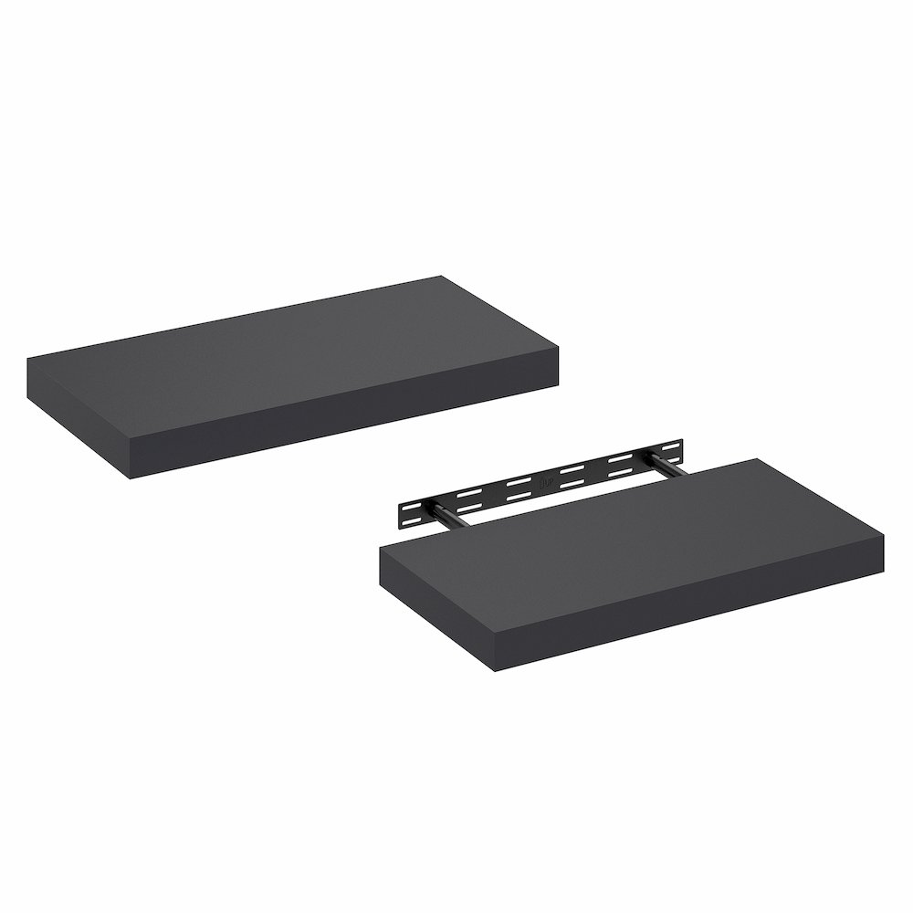 TANNA Floating Shelves for Wall Set of 2, 12 x 24 Wall Shelf. Picture 1