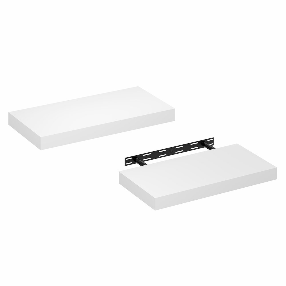 TANNA Floating Shelves for Wall Set of 2, 12 x 24 Wall Shelf. Picture 1