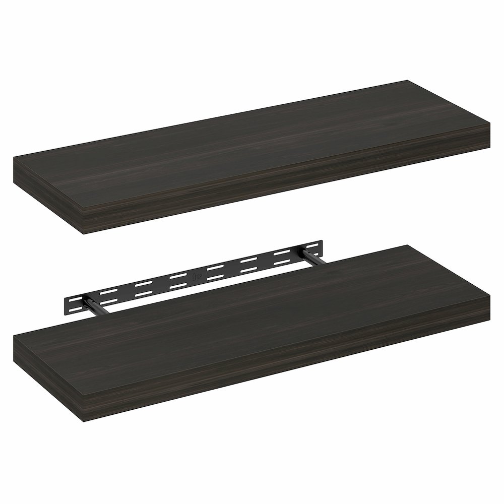 TANNA Floating Shelves for Wall Set of 2, 12 x 35 Wall Shelf. Picture 1