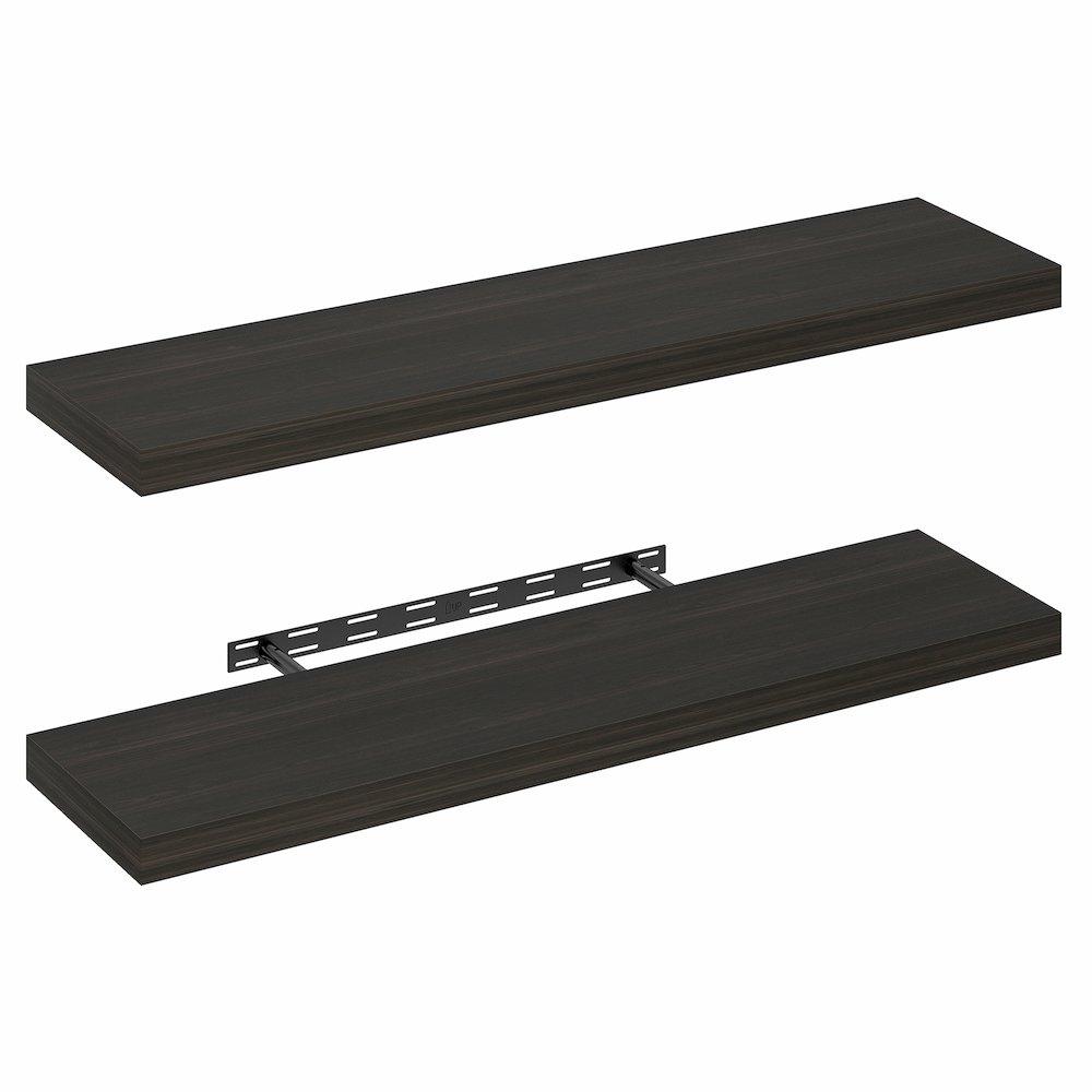 TANNA Floating Shelves for Wall Set of 2, 12 x 47 Wall Shelf. Picture 1