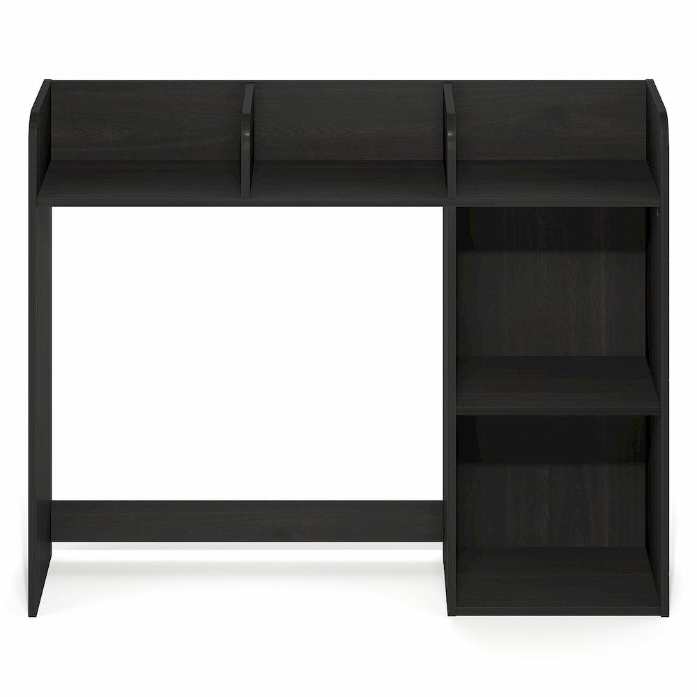 BASIC Desk Shelf, 5-Shelf Desktop Hutch, Espresso. Picture 3