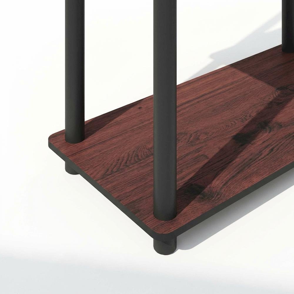 Wood bookcase in finish with a sleek, modern design for versatile storage. Picture 6