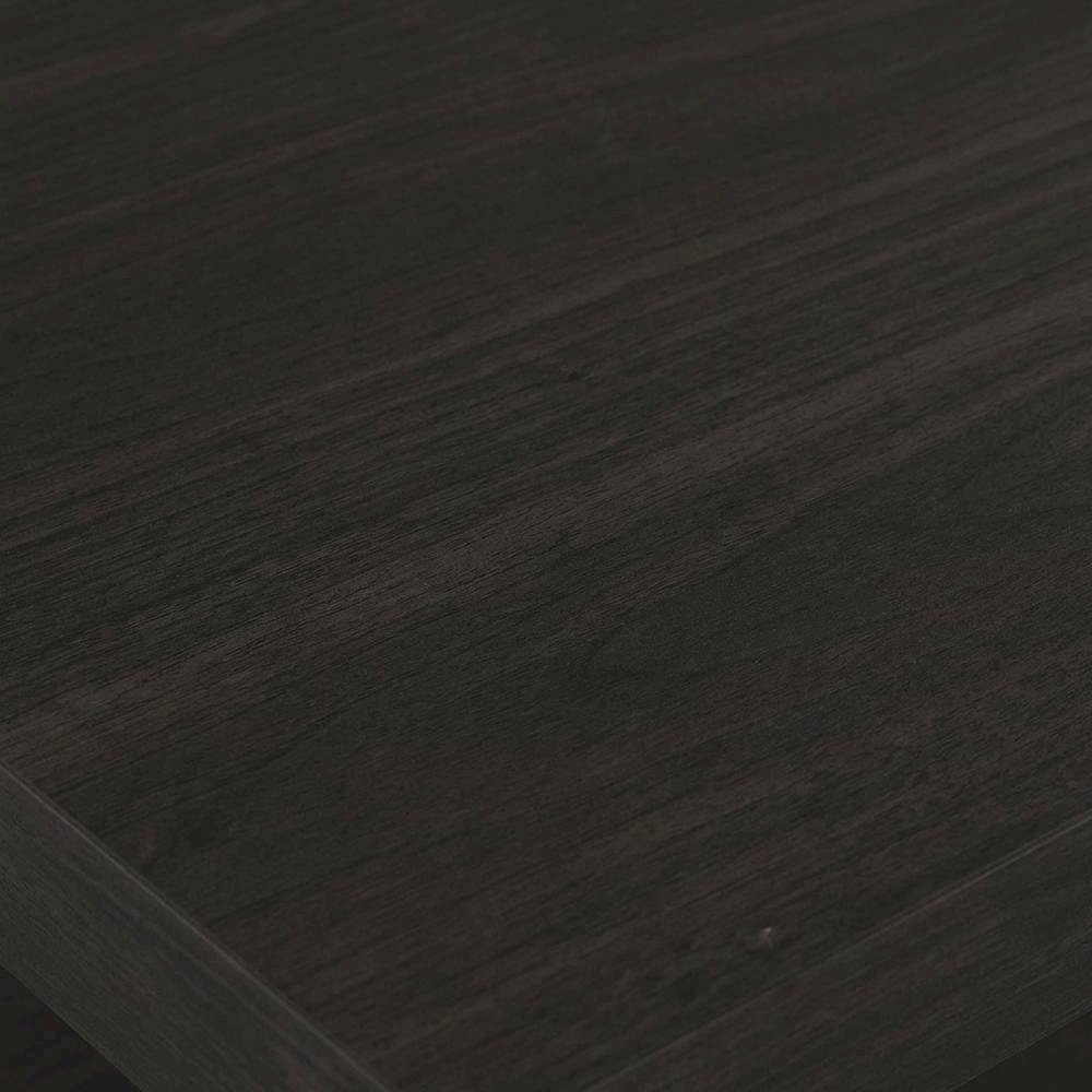 Espresso, End Side Table, Open Shelf, Quality Build. Picture 5