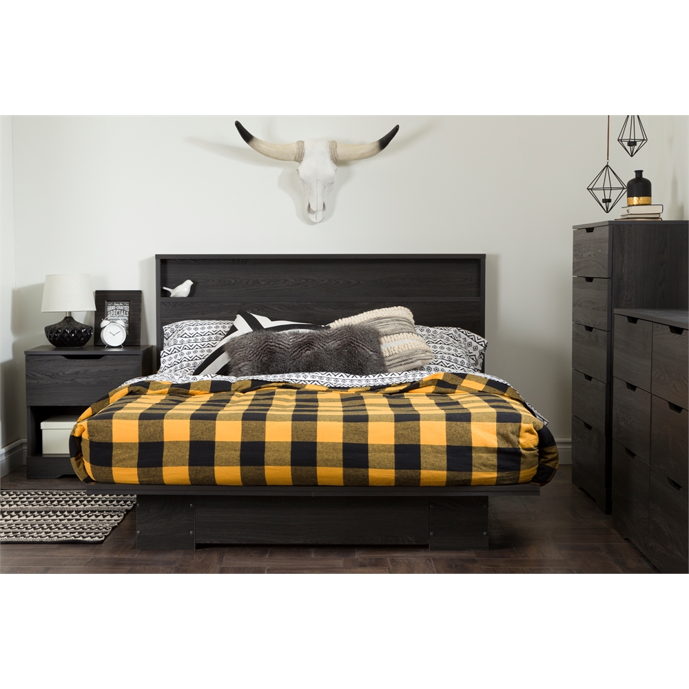 South Shore Holland Full/Queen Headboard (54/60''), Gray Oak. Picture 3