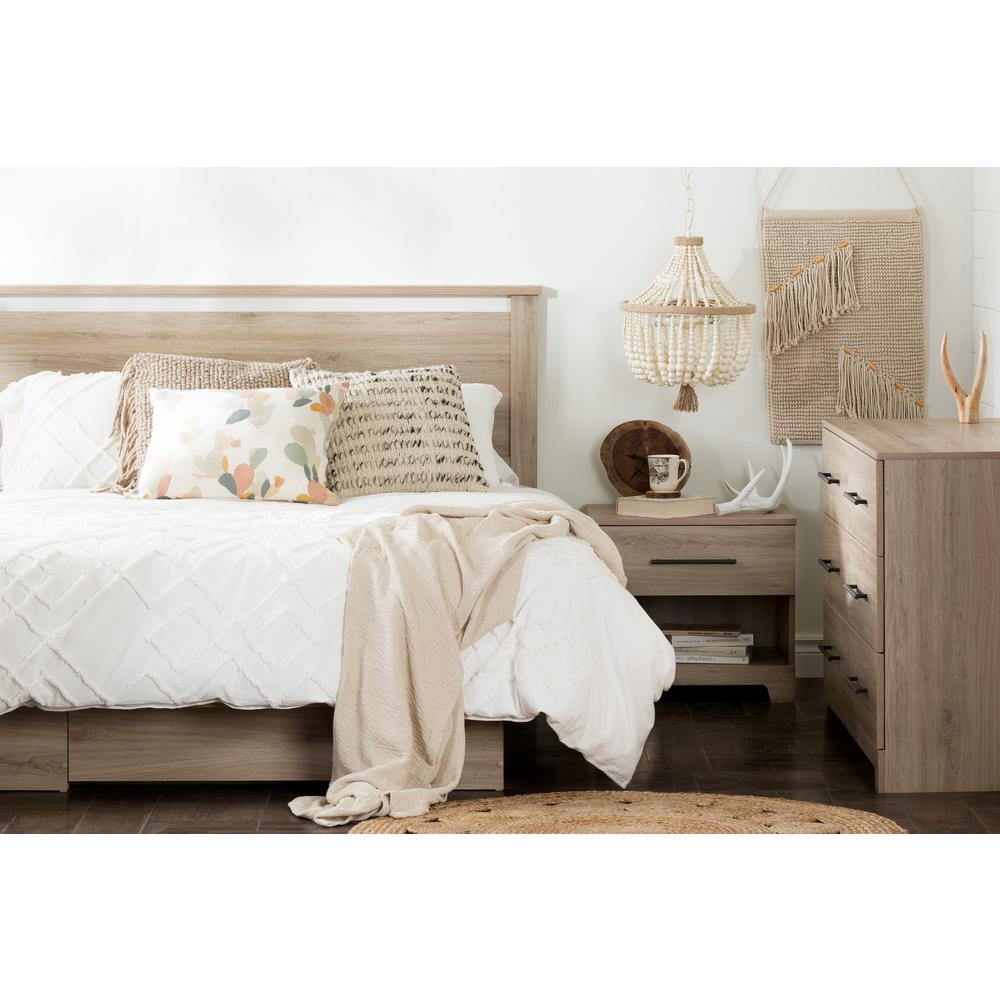 Primo 6-Drawer Double Dresser, Rustic Oak. Picture 2