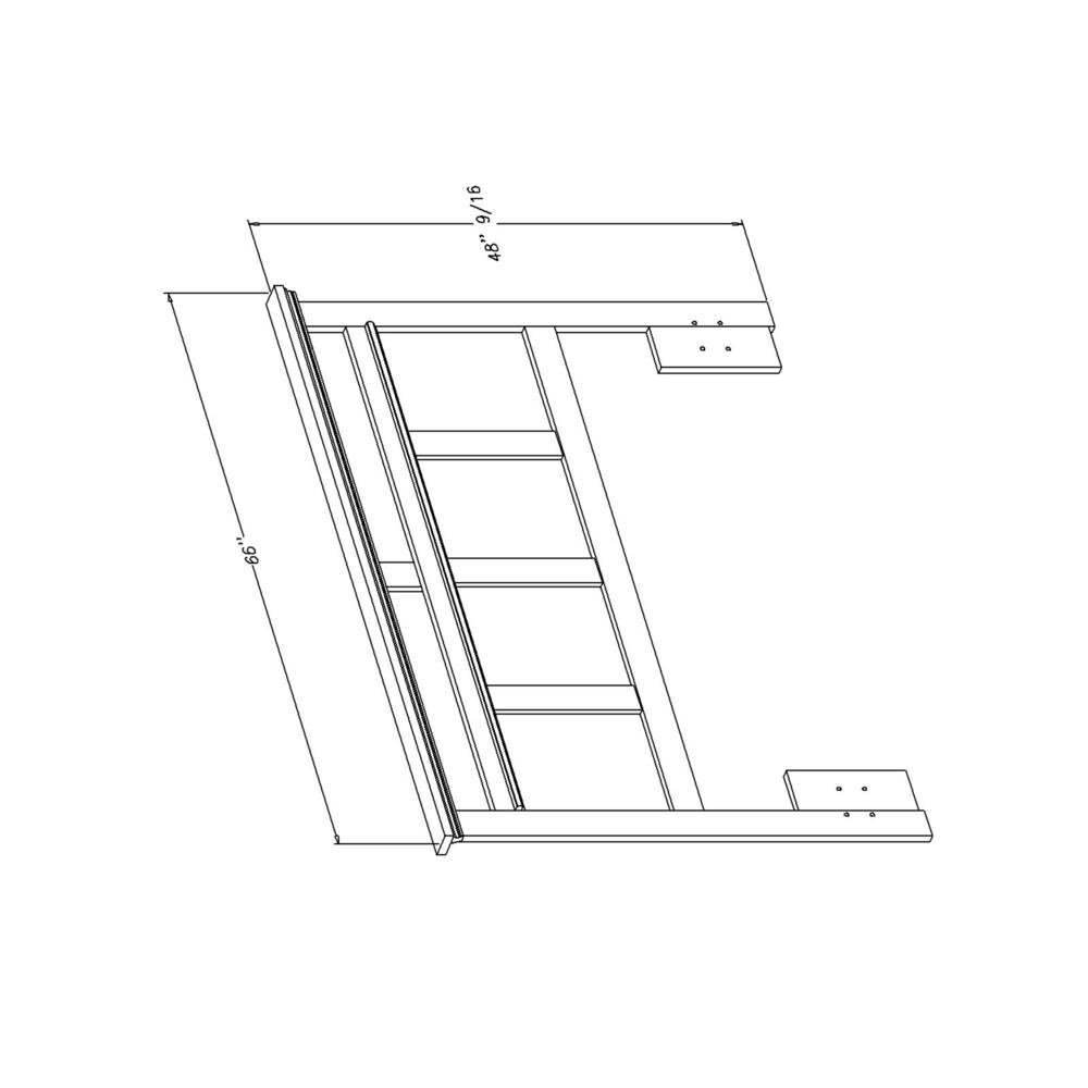 Versa Headboard, Winter Oak. Picture 4