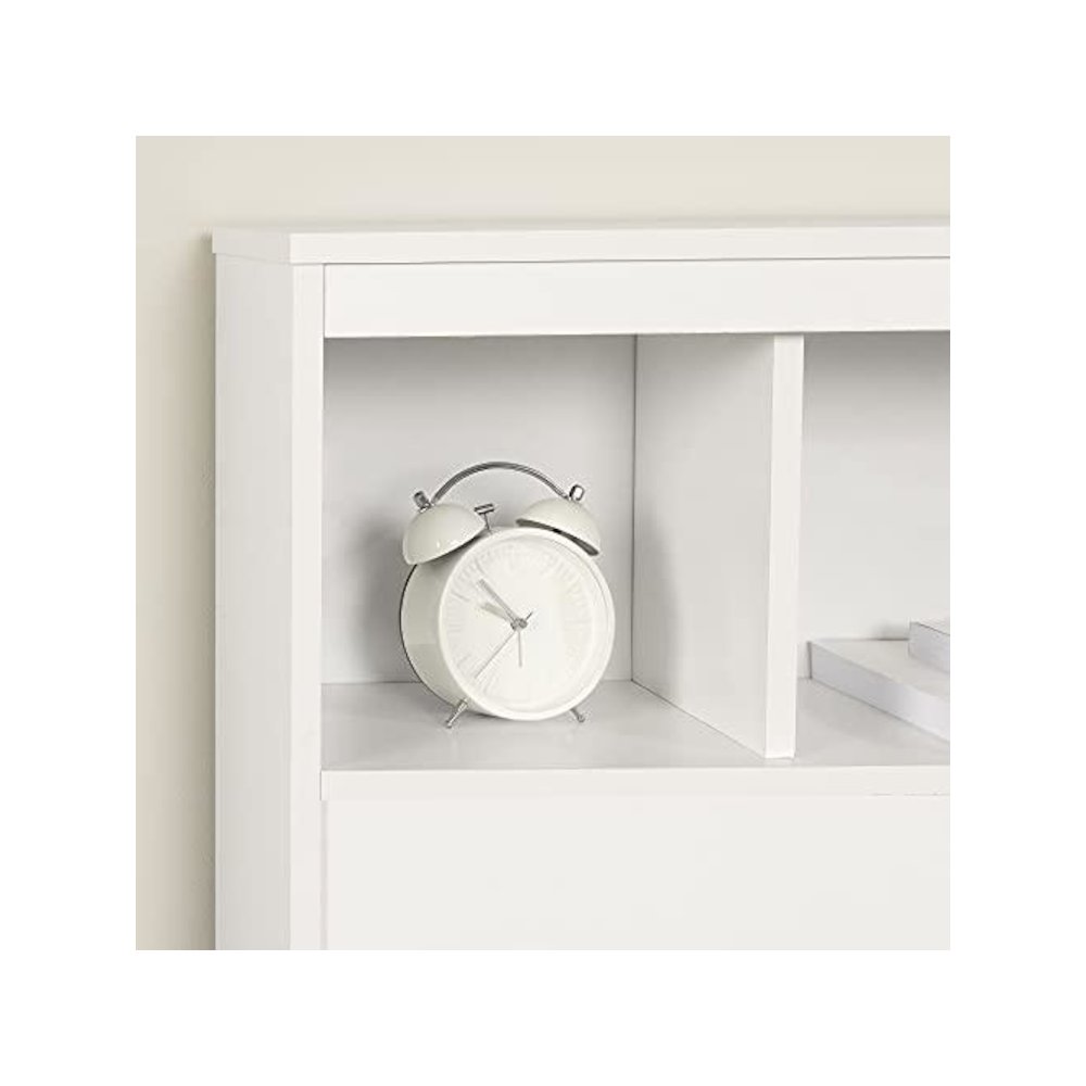 Fusion Bed and Headboard Set, Pure White. Picture 6