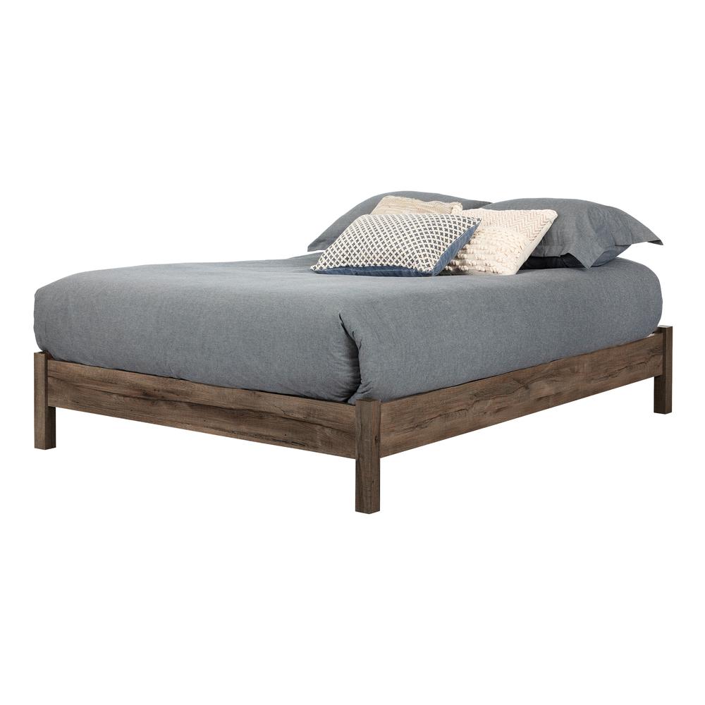 Fynn Platform Bed, Fall Oak. Picture 2