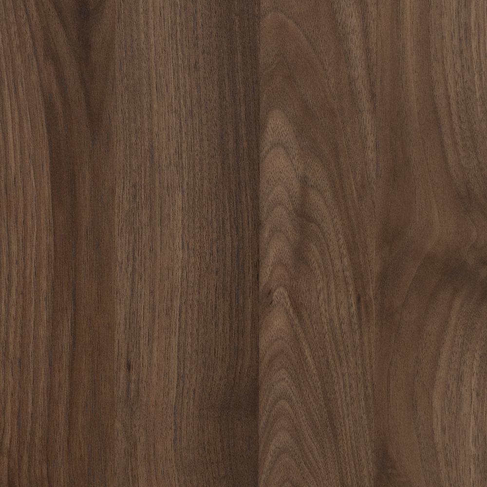 Tao Platform Bed with Drawer, Natural Walnut. Picture 5