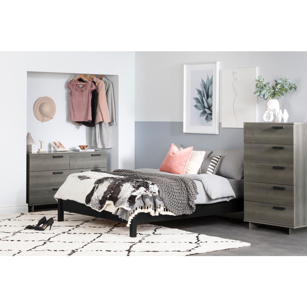 Cavalleri 5-Drawer Chest, Gray Maple. Picture 2