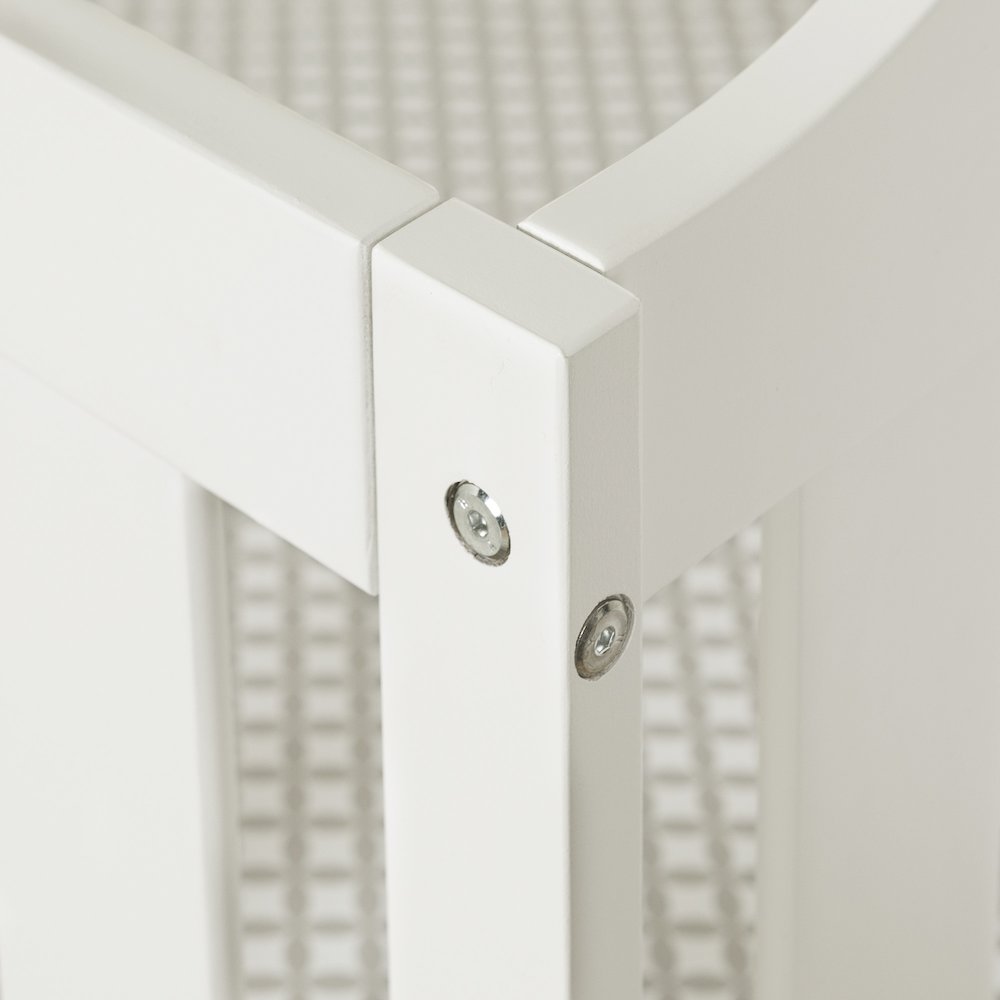 Sweedi Baby Crib, Pure White. Picture 3