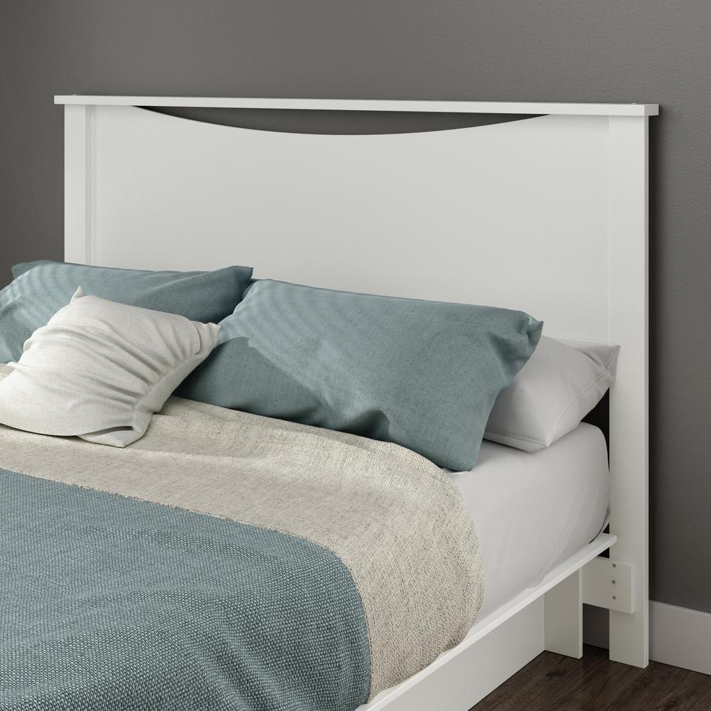 Gramercy Full/Queen Headboard (54/60''), Pure White. Picture 5