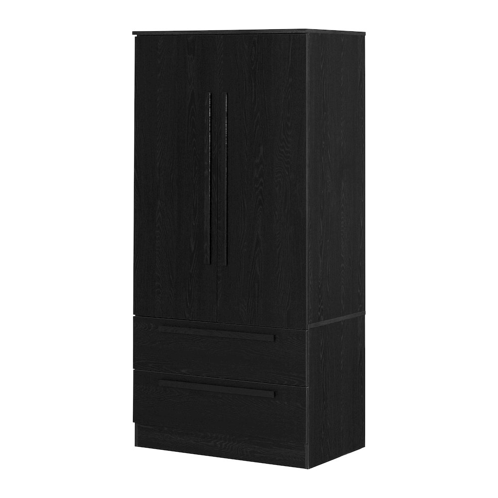 Acapella Armoire, Black Oak. Picture 1