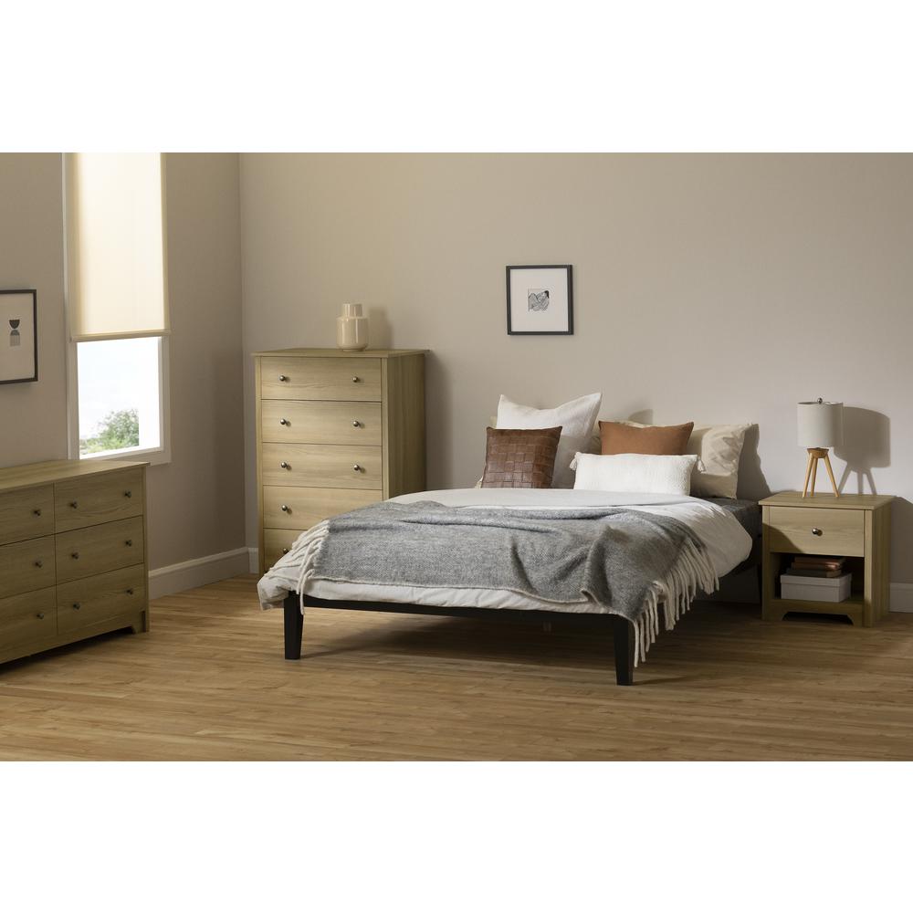 Vito 1-Drawer Nightstand, Natural Ash. Picture 5