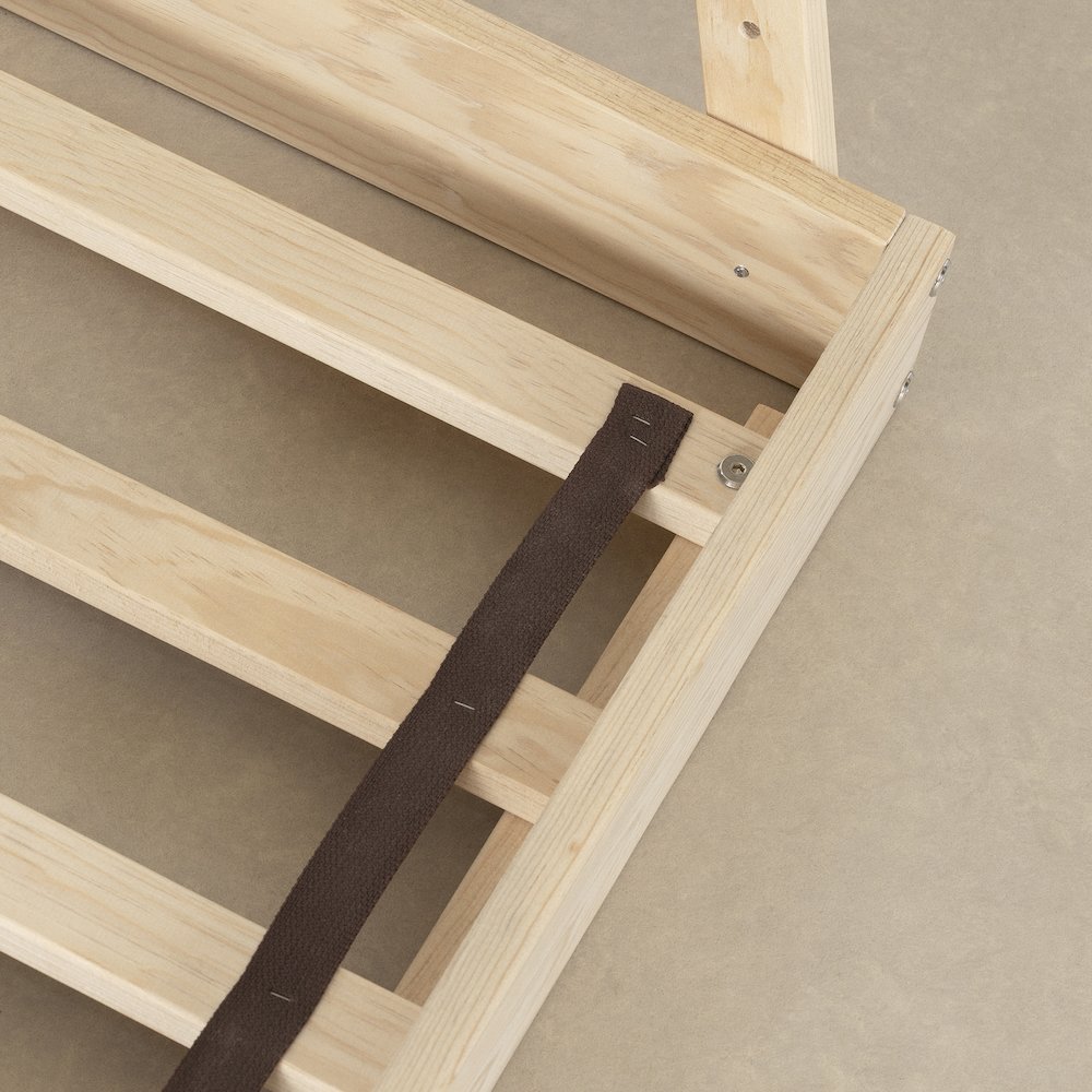 Sweedi Bed, Natural Wood. Picture 4