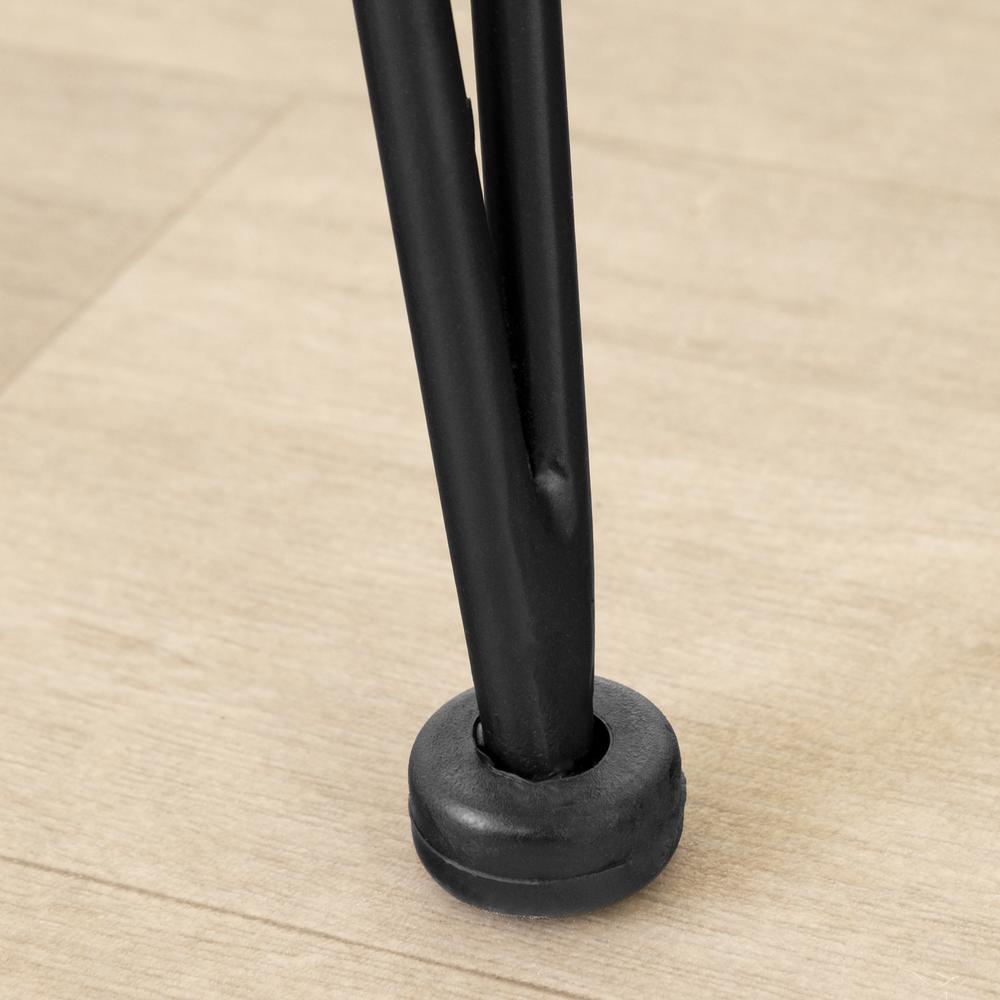 Balka Rattan Dining Chair, Set of 2, Rattan and Black. Picture 3