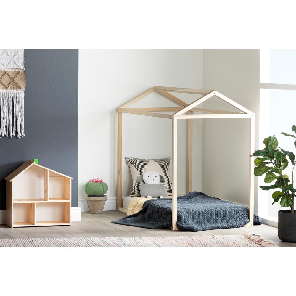Sweedi Natural Poplar Toddler House Bed. Picture 3