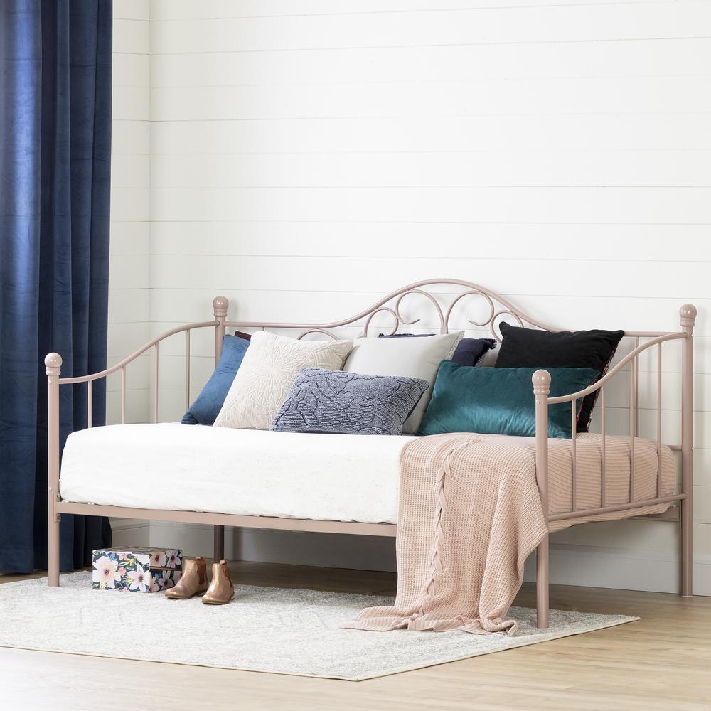 Savannah Metal Daybed , Pink Blush. Picture 1