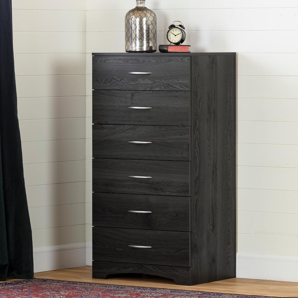 Step One 6-drawer lingerie chest , Gray Oak. Picture 1