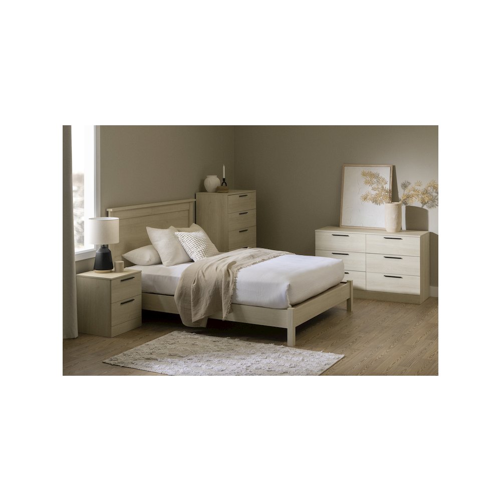 Step One Essential Dresser, Bleached Oak. Picture 2