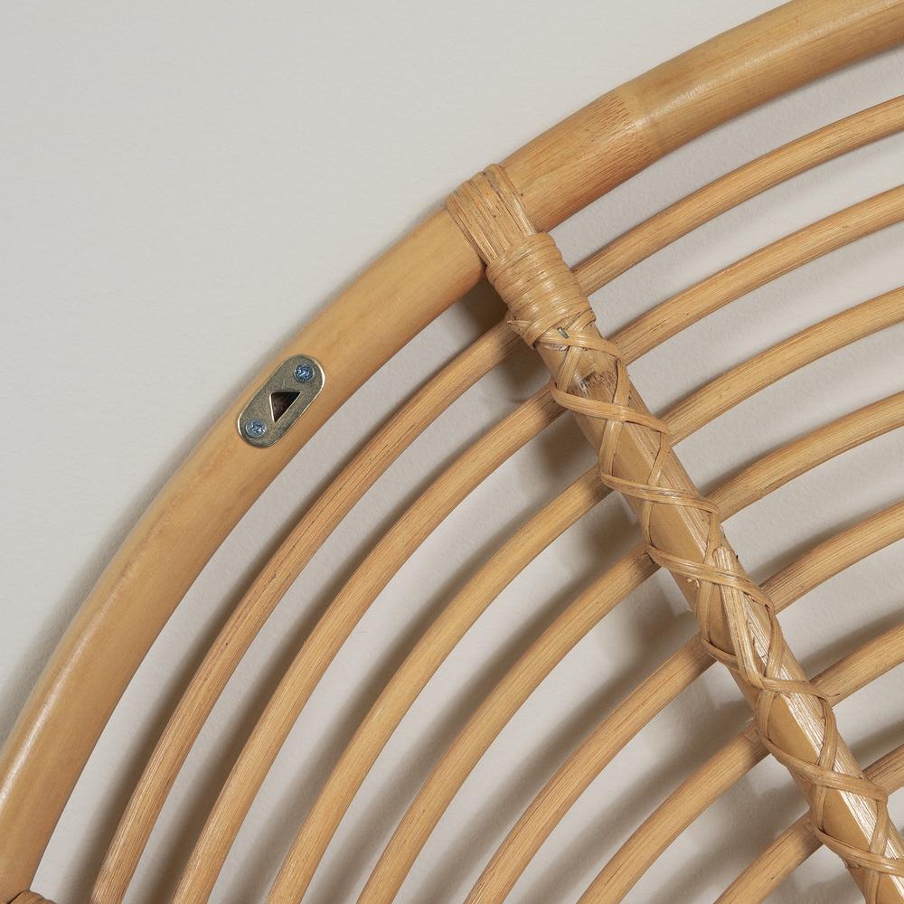 Bloom Wall-Mounted Headboard, Natural. Picture 4