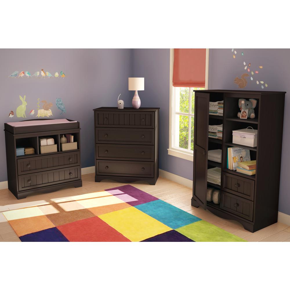 South Shore Savannah Changing Table, Espresso. Picture 2