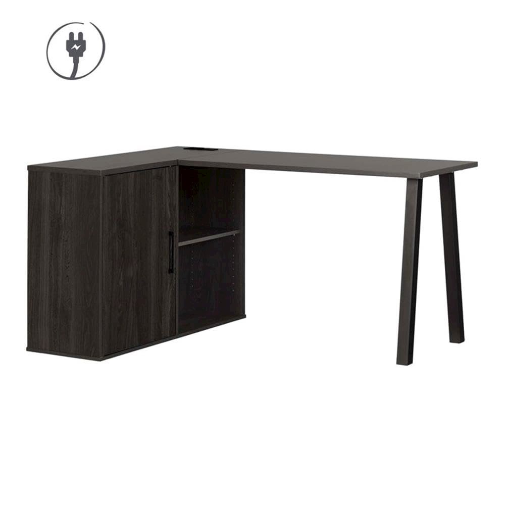 Zolten Desk  Gray Oak. Picture 4