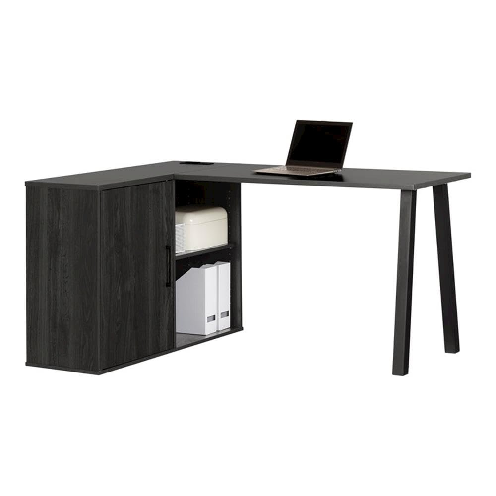 Zolten Desk  Gray Oak. Picture 1