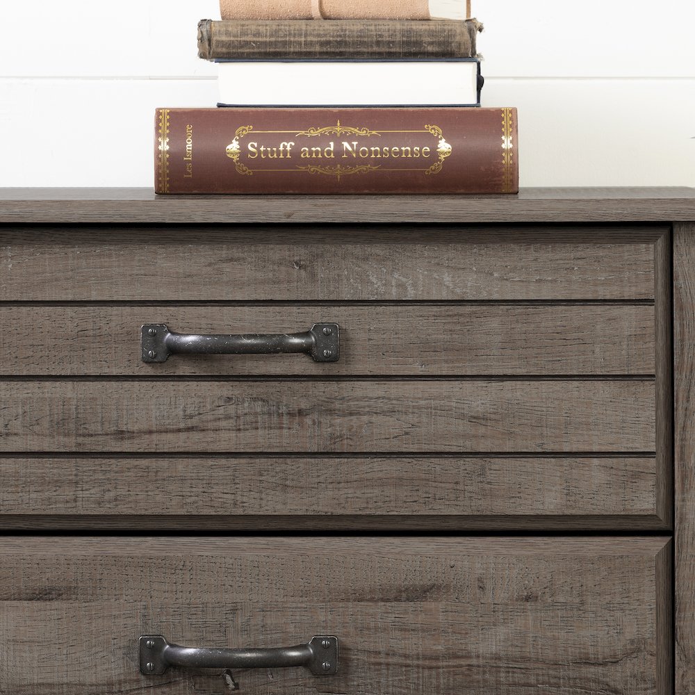 Ulysses 6-Drawer Double Dresser, Fall Oak. Picture 5