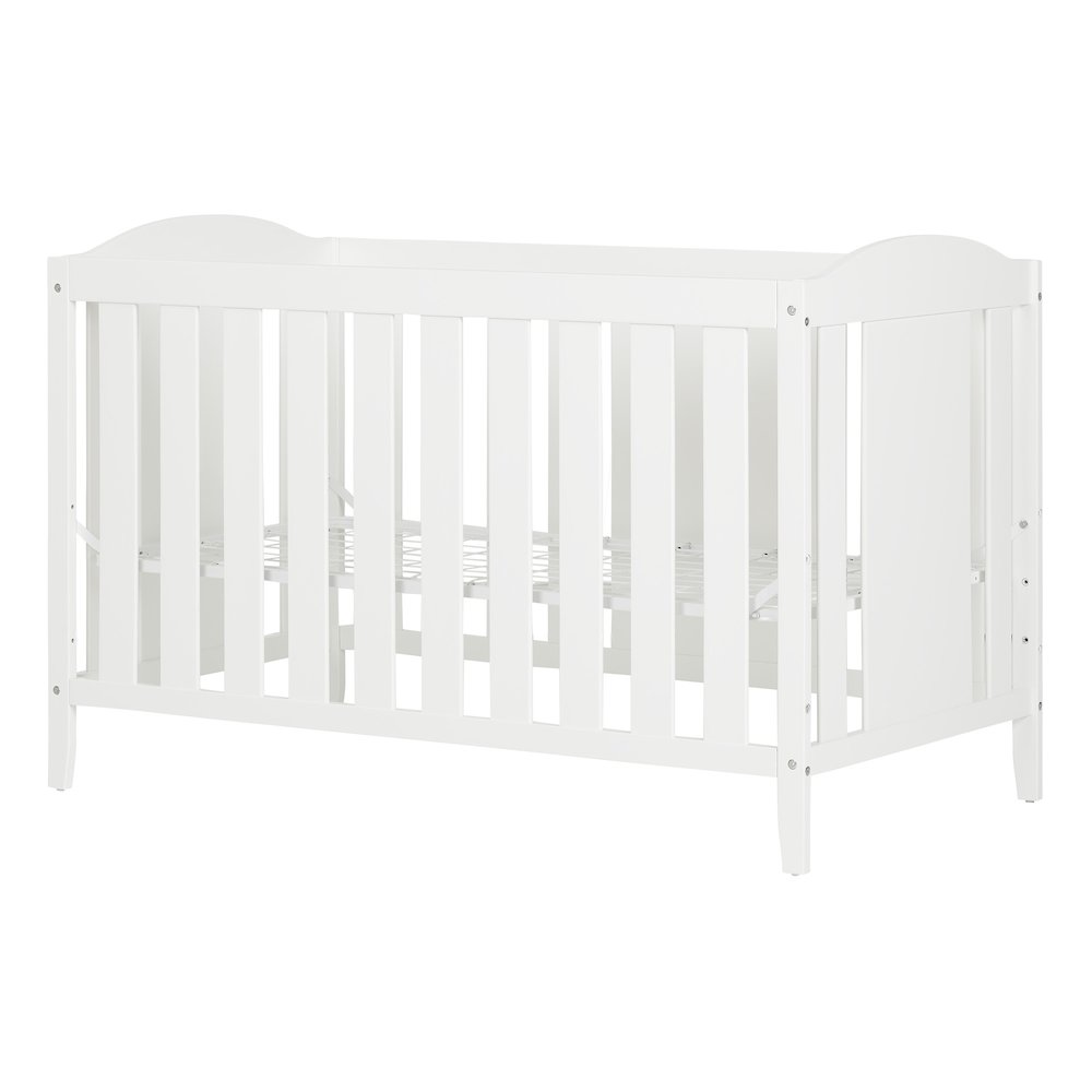 Sweedi Baby Crib, Pure White. Picture 1