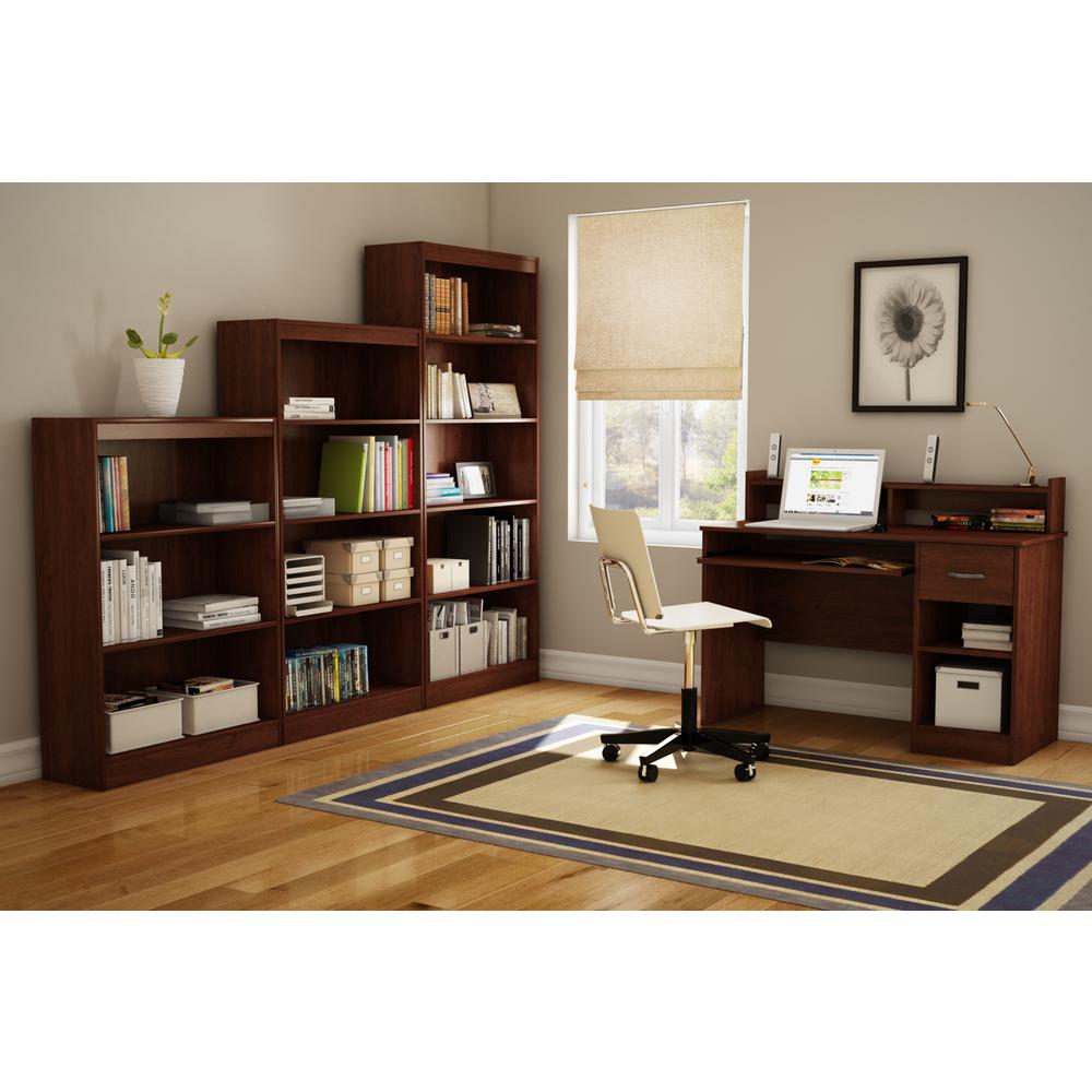 Axess 5-Shelf Bookcase, Royal Cherry. Picture 3