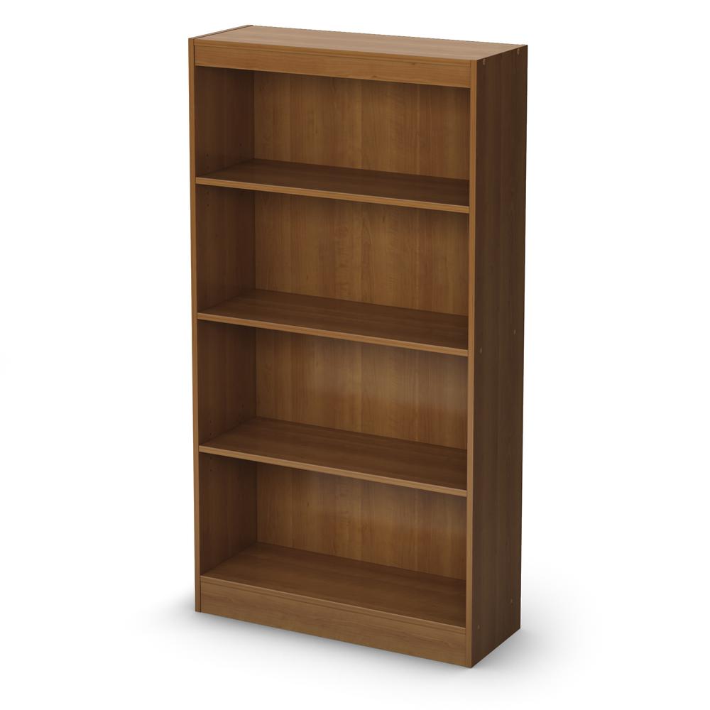 South Shore Axess 4-Shelf Bookcase, Morgan Cherry. Picture 1