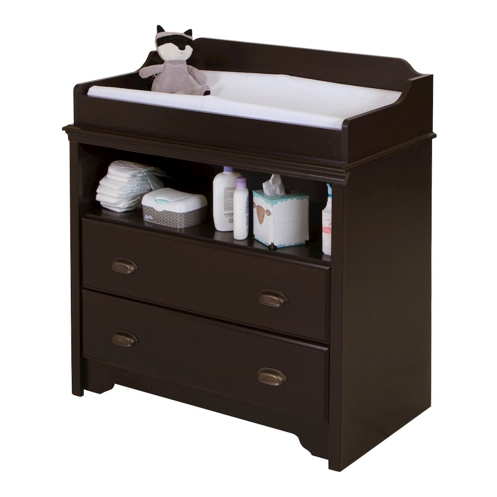 South Shore Fundy Tide Changing Table, Espresso. Picture 5