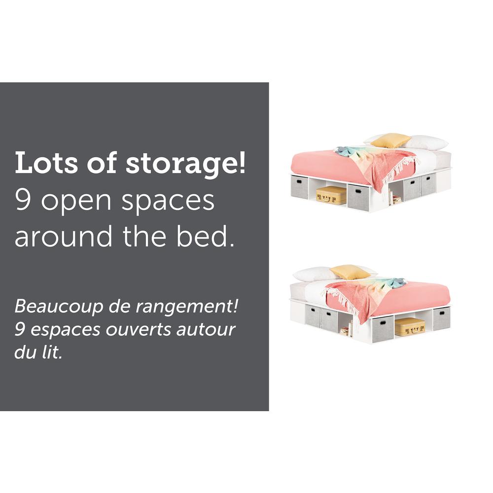 Flexible Bed with Storage and Baskets. Picture 4