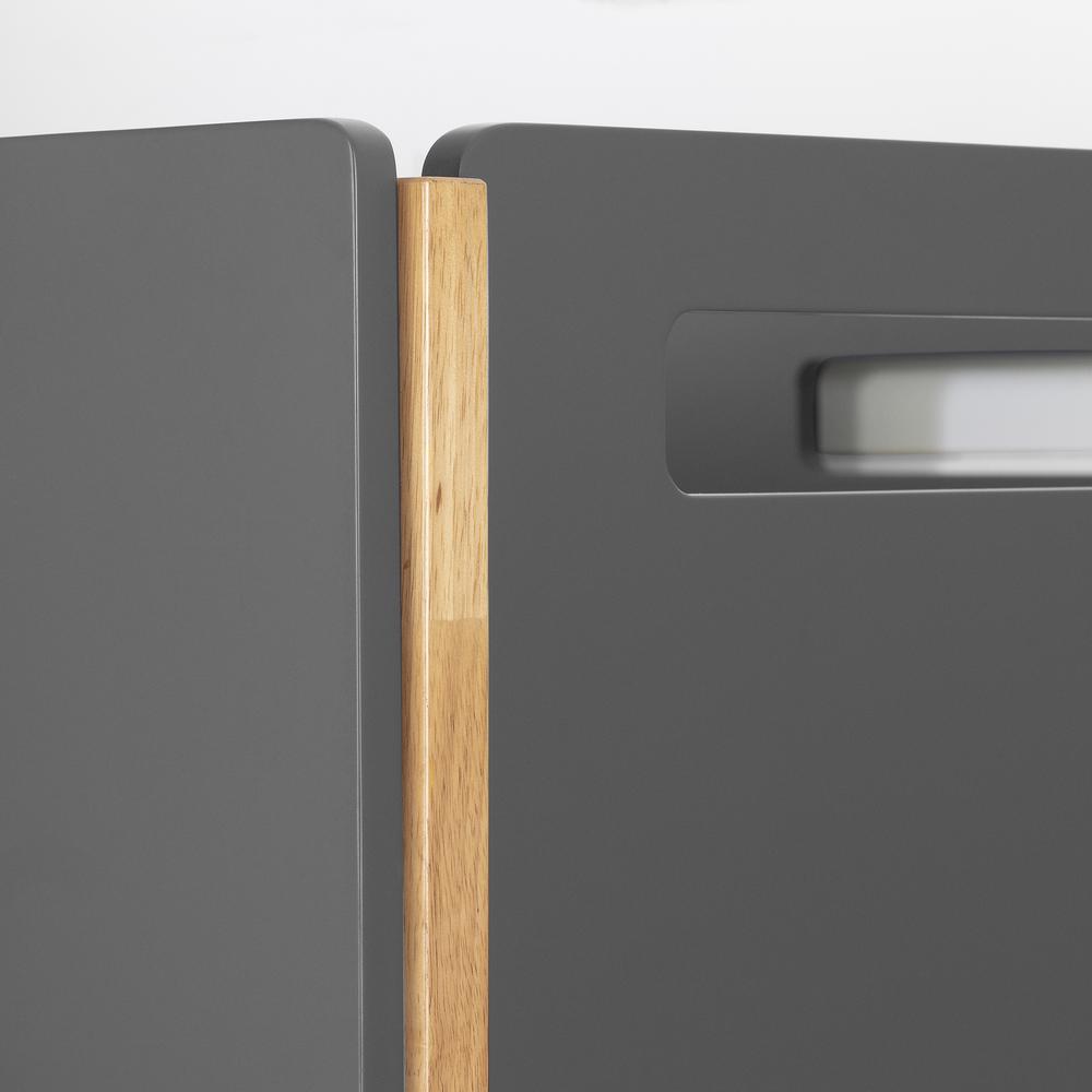 Bebble Modern Bunk Beds, Natural and Gray. Picture 5