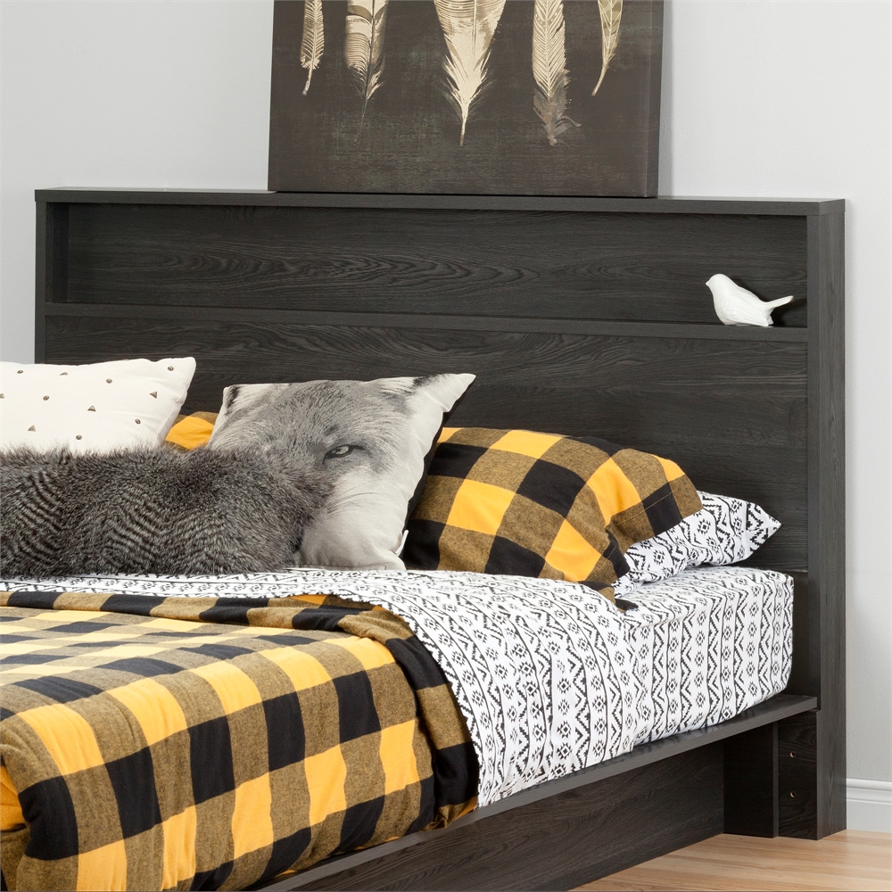 South Shore Holland Full/Queen Headboard (54/60''), Gray Oak. Picture 2