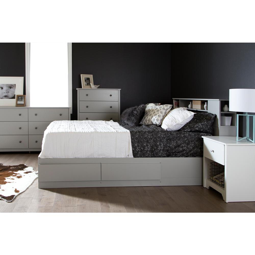 South Shore Vito 6-Drawer Double Dresser, Soft Gray. Picture 3