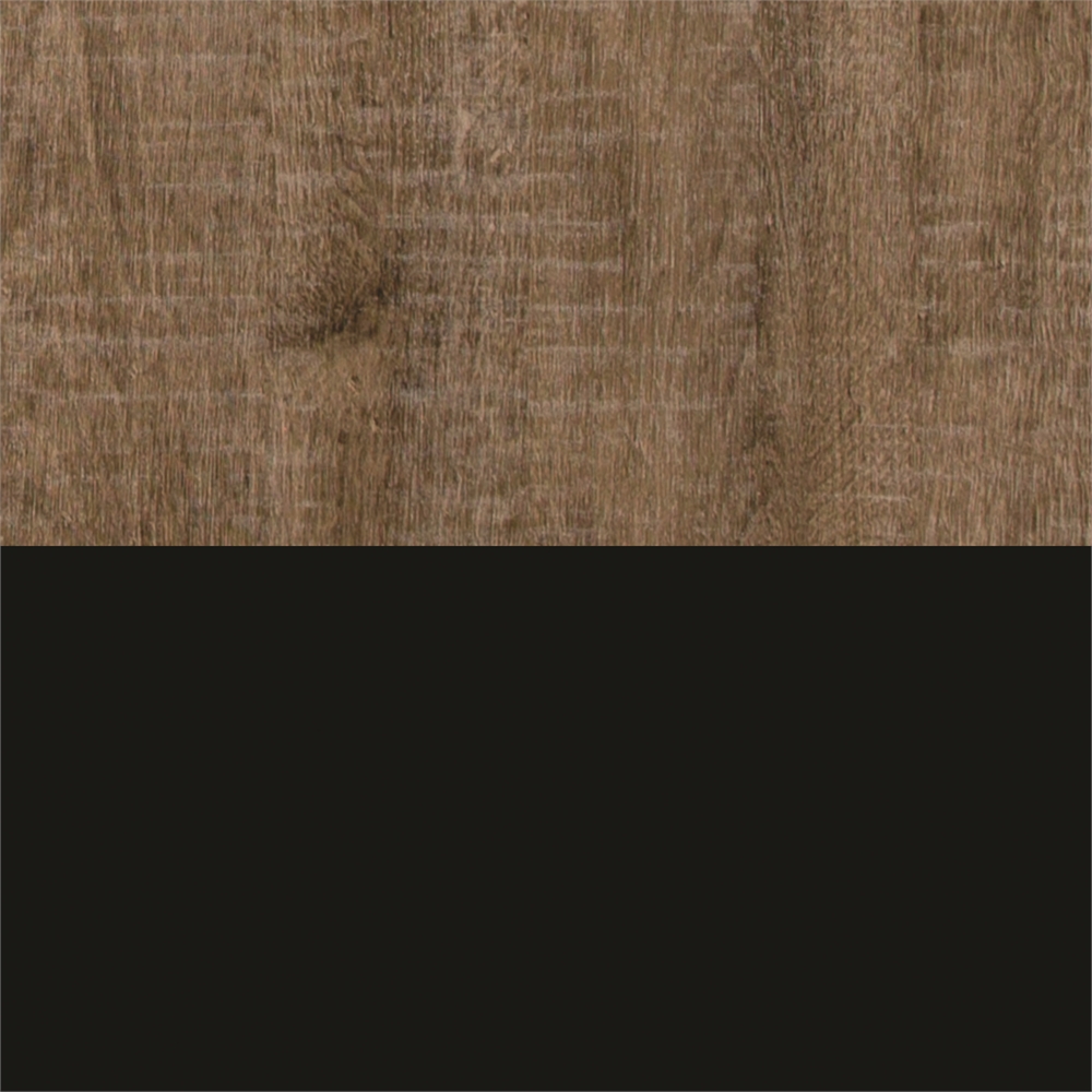South Shore Munich 5-Drawer Chest, Weathered Oak and Matte Black. Picture 4