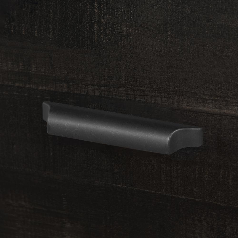 Versa 5-Drawer Chest, Rubbed Black. Picture 3