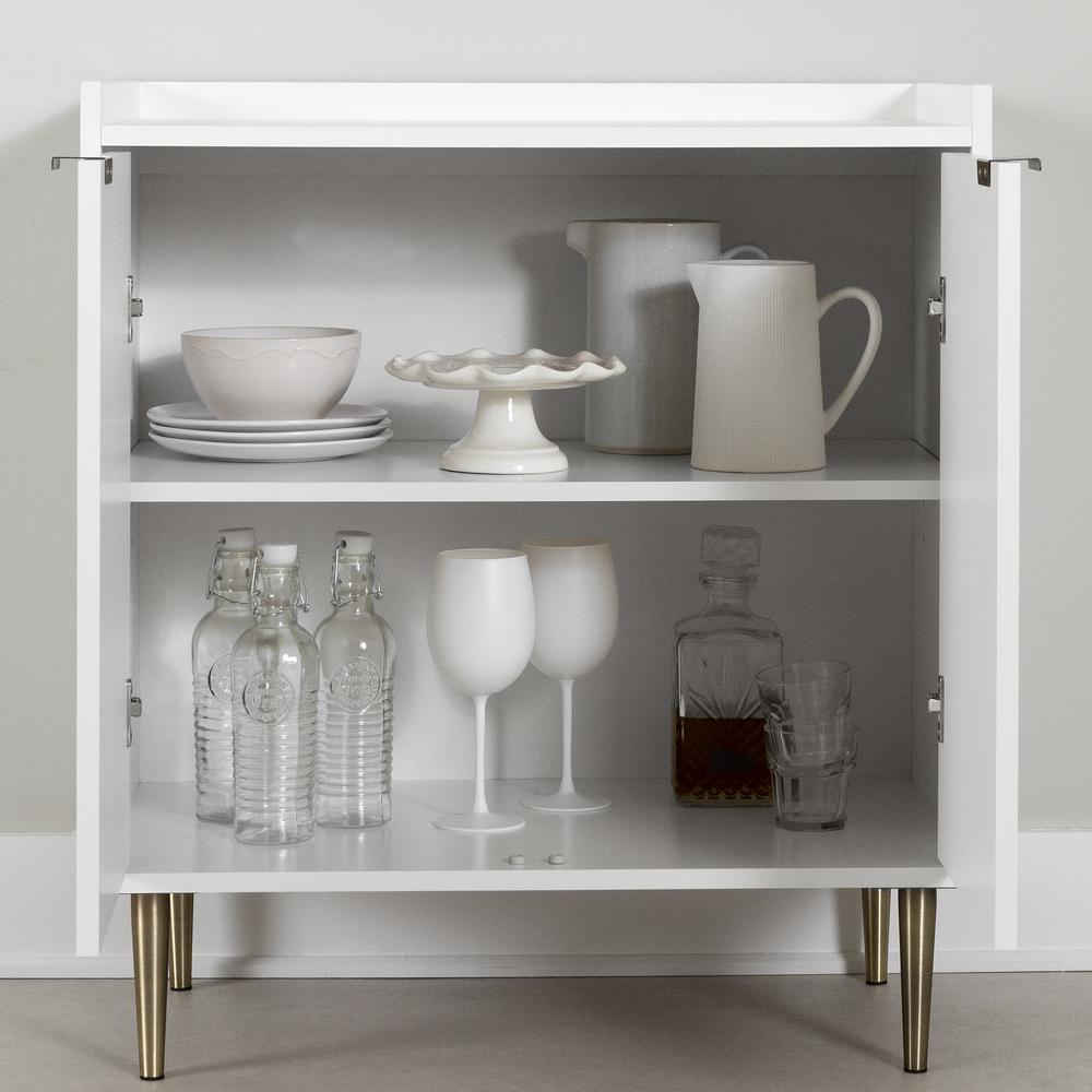 Hype Storage Cabinet, Pure White. Picture 4
