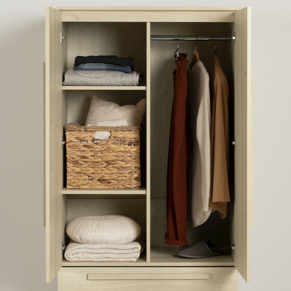 Acapella Armoire, Bleached Oak. Picture 4