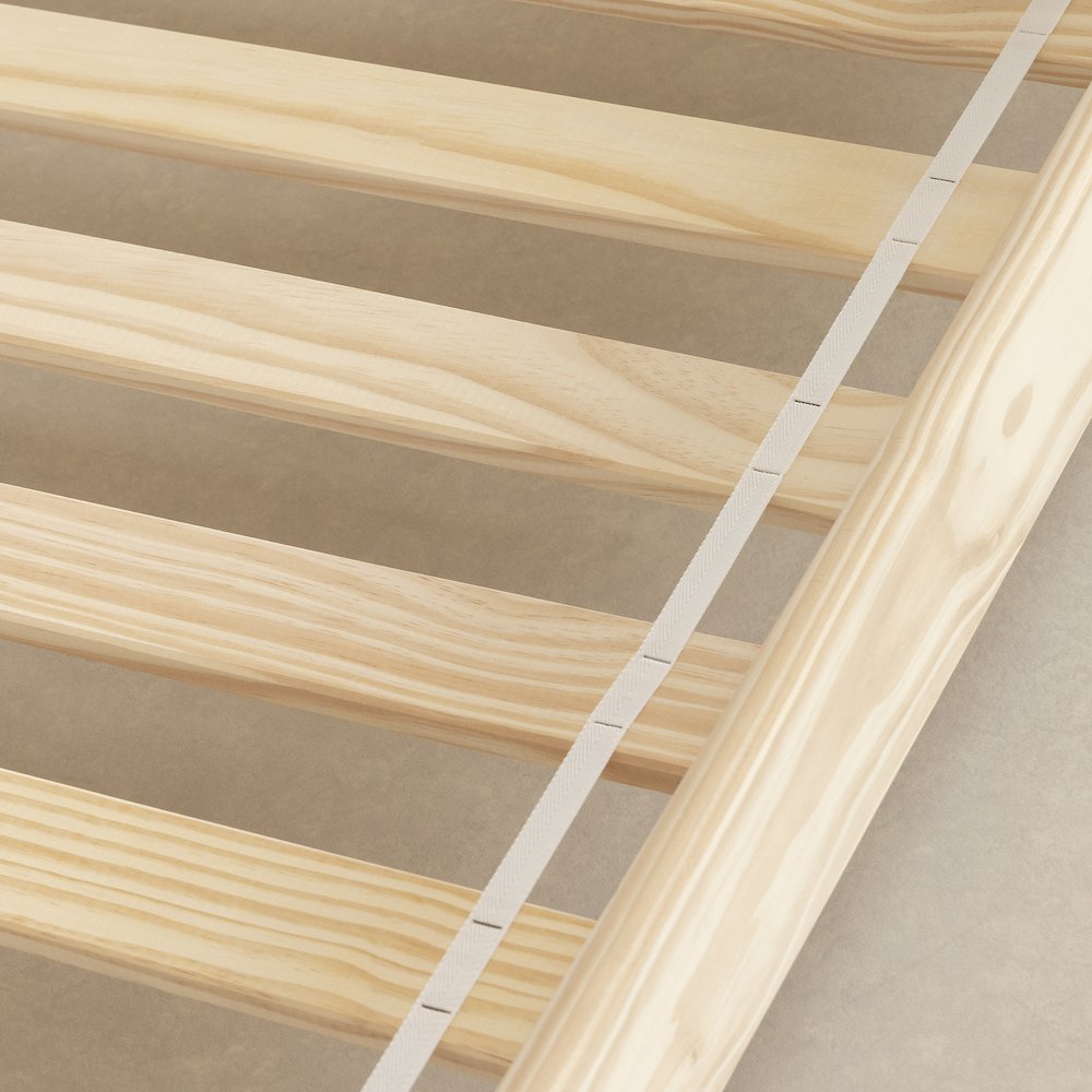 Sweedi House Bunk Beds, Natural Wood. Picture 3