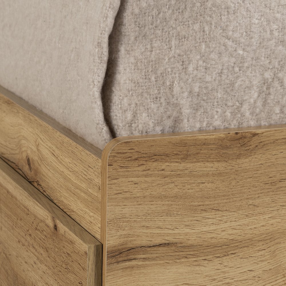 Tassio Bed, Nordik Oak. Picture 3
